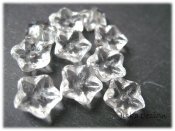 Pärlhattar Blomma Kristall 10mm 10st
