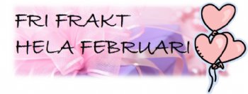 Fri Frakt hela Februari!