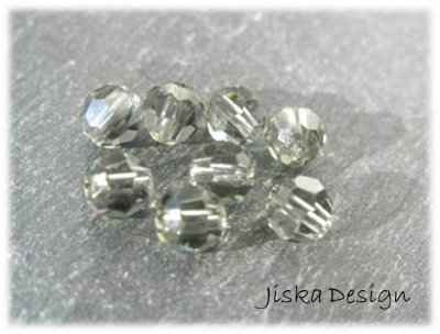 Swarovski Kristall Black Diamond 4mm 10st